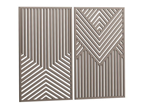 Decor Wall Art 1 3D Model