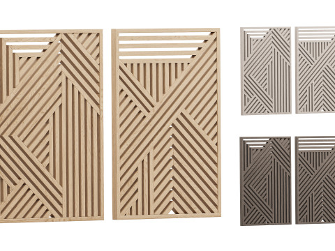 Decor Wall Art 2 3D 모델