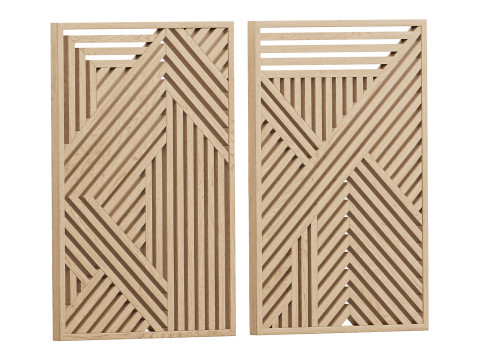 Decor Wall Art 2 3D Model