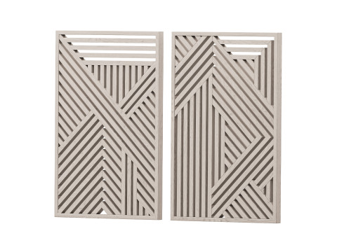 Decor Wall Art 2 3D Model