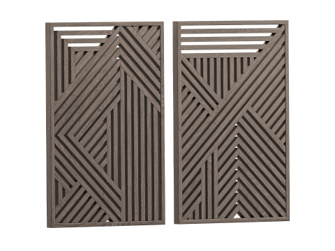 Decor Wall Art 2 3D Model