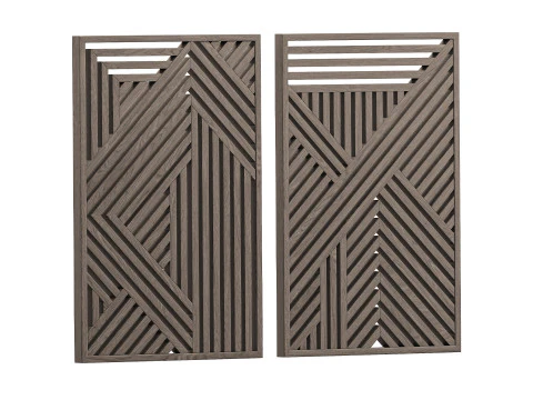 Dekoracja ścienna 2 Model 3D