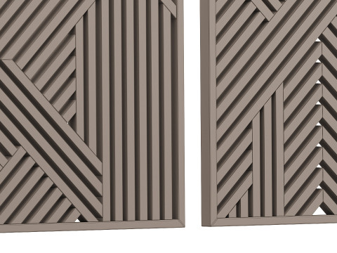 Decor Wall Art 2 3D Model