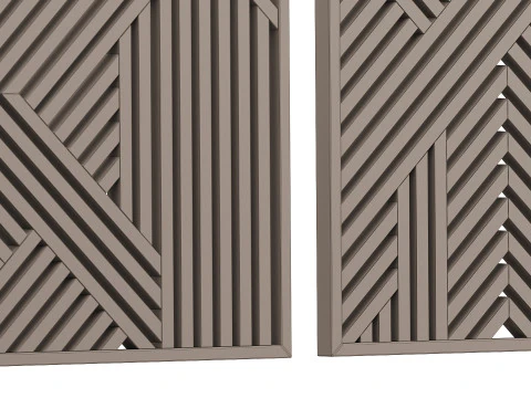 Dekoracja ścienna 2 Model 3D