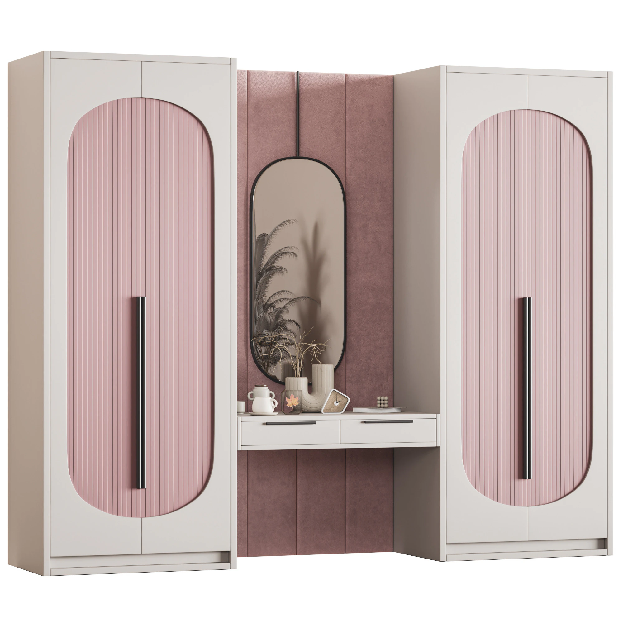Designing Luxurious Wardrobee 3D Model .c4d .max .obj .3ds .fbx .stl .blend 