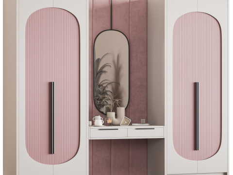 Designing Luxurious Wardrobee 3D Model