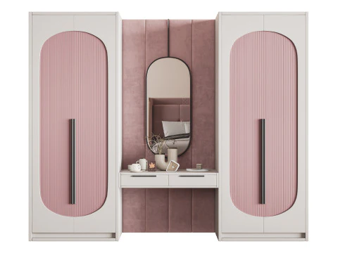 Designing Luxurious Wardrobee 3D Model