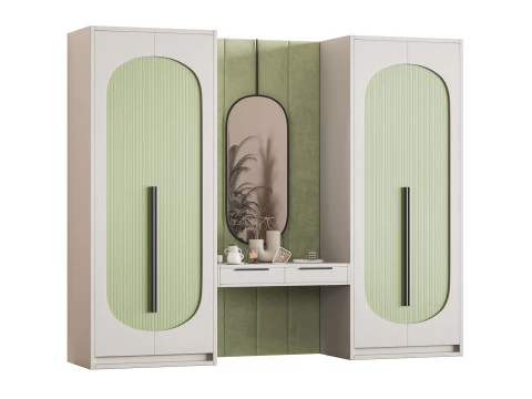 Designing Luxurious Wardrobee 3D Model