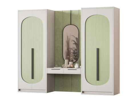 Designing Luxurious Wardrobee 3D Model