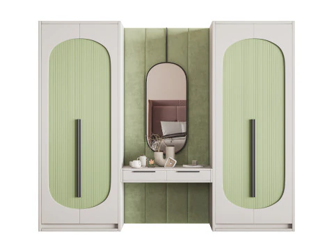 Designing Luxurious Wardrobee 3D Model