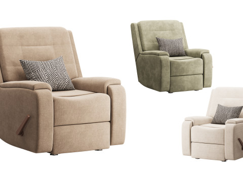Flexsteel Kerrie Power Recliner Chair 3D Model