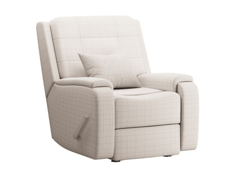 Flexsteel Kerrie Power Recliner Chair Model 3D