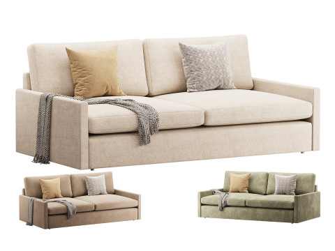Kipton Sofa 3D Model