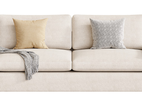 Kipton Sofa 3Dモデル