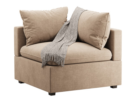 Kova Corner Sofa 3D Model