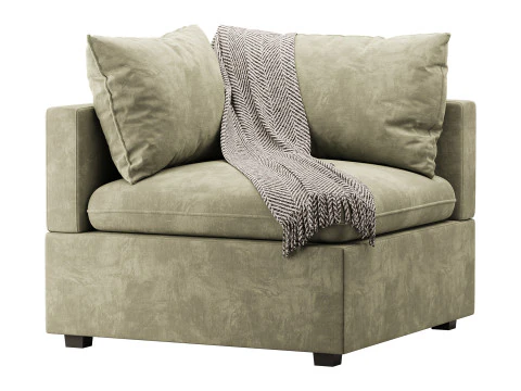 Sofa Sudut Kova Model 3D