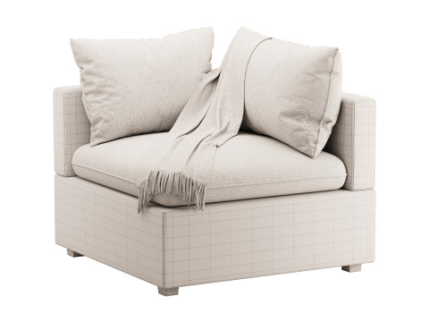 Kova Corner Sofa 3D Model
