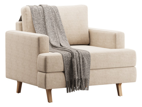 Lido Armchair 3D Model
