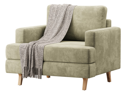 Lido Armchair Modelo 3D