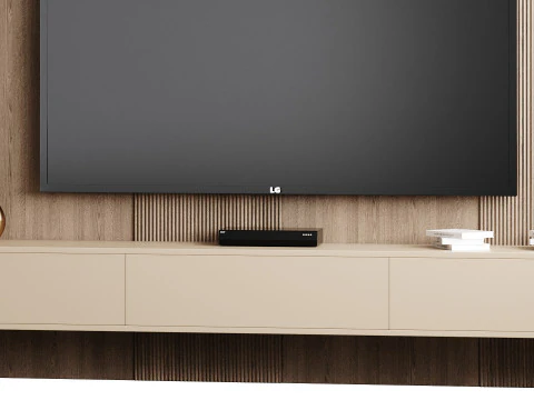 Parede de TV moderna 11 Modelo 3D