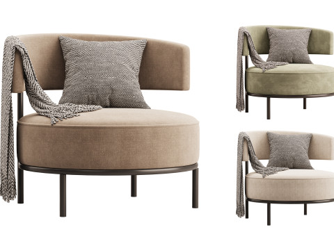 Nordic Sepia Chair 3D Model