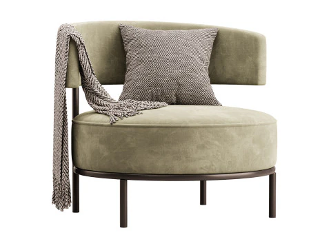 Nordic Sepia Chair 3D Model