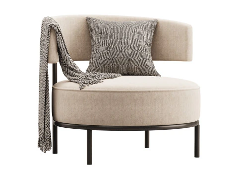 Nordic Sepia Chair 3D Model