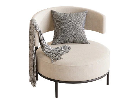 Nordic Sepia Chair 3D Model