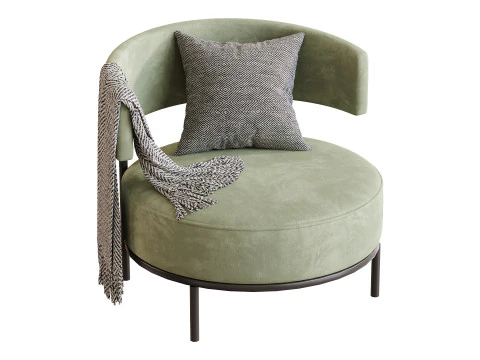 Nordic Sepia Chair 3D Model