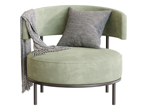 Nordic Sepia Chair Modelo 3D