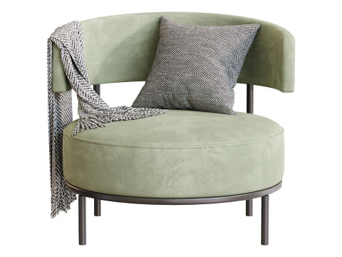 Nordic Sepia Chair 3D Model