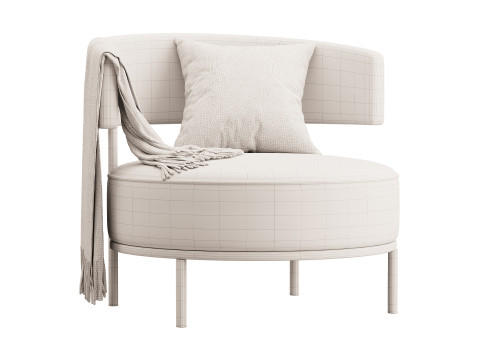 Nordic Sepia Chair Modelo 3D