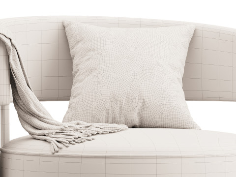Nordic Sepia Chair Modelo 3D