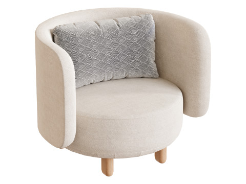The Chair Is Here Nearby Space 1 3D 模型