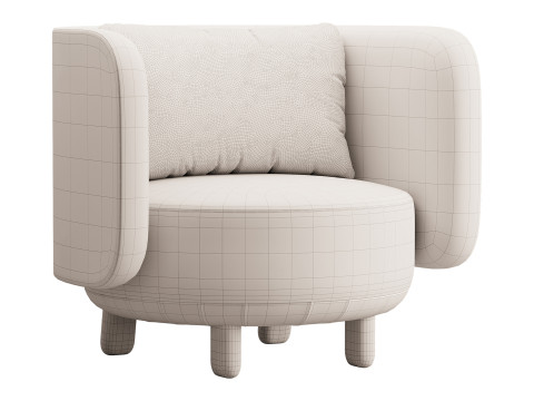 The Chair Is Here Nearby Space 1 3D 模型