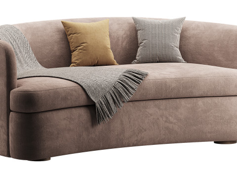 Tor Sofa With Cushion 3D Model