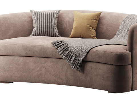 Tor Sofa With Cushion 3D Model