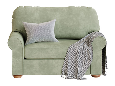 Traditional Twin Sleeper Sofa Modèle 3D
