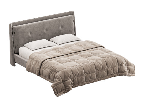 ULLA by Romatti bed 1 3D Model