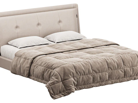 ULLA by Romatti bed 1 3D Model