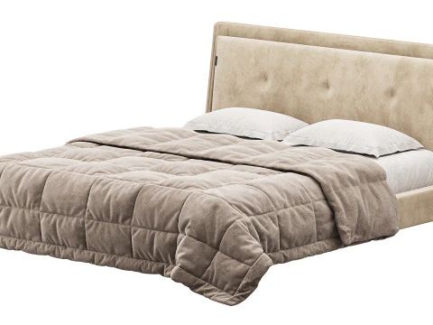 ULLA by Romatti bed 1 3D Model