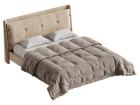 ULLA by Romatti bed 1 3D Model