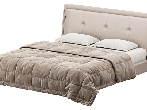 ULLA by Romatti bed 1 3D Model