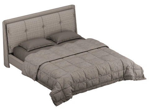 ULLA by Romatti bed 1 3D Model