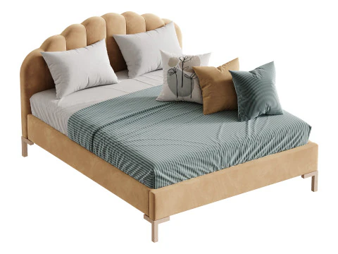 イエローイザベラプラットフォーム 3Dモデル