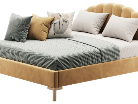 イエローイザベラプラットフォーム 3Dモデル