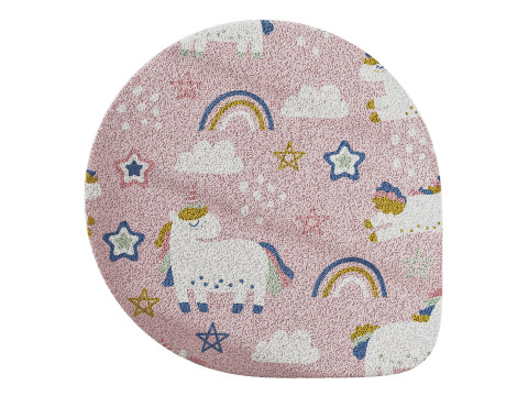 Kids Carpet Set 21 3D Model