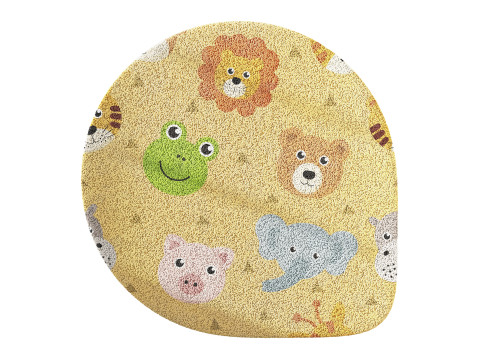 Kids Carpet Set 21 3D Model