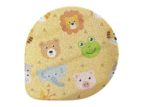 Kids Carpet Set 21 3D Model