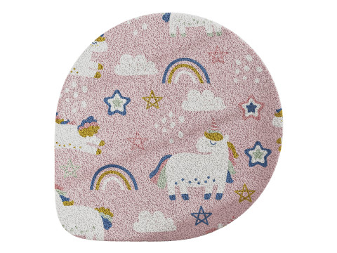 Kids Carpet Set 21 3D Model